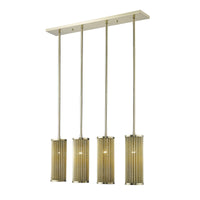 Basetti 4-Light Gold Pendant