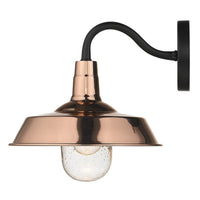 Burry 1-Light Copper Wall Light