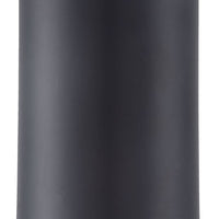 1-Light Matte Black Cylinder Wall Sconce