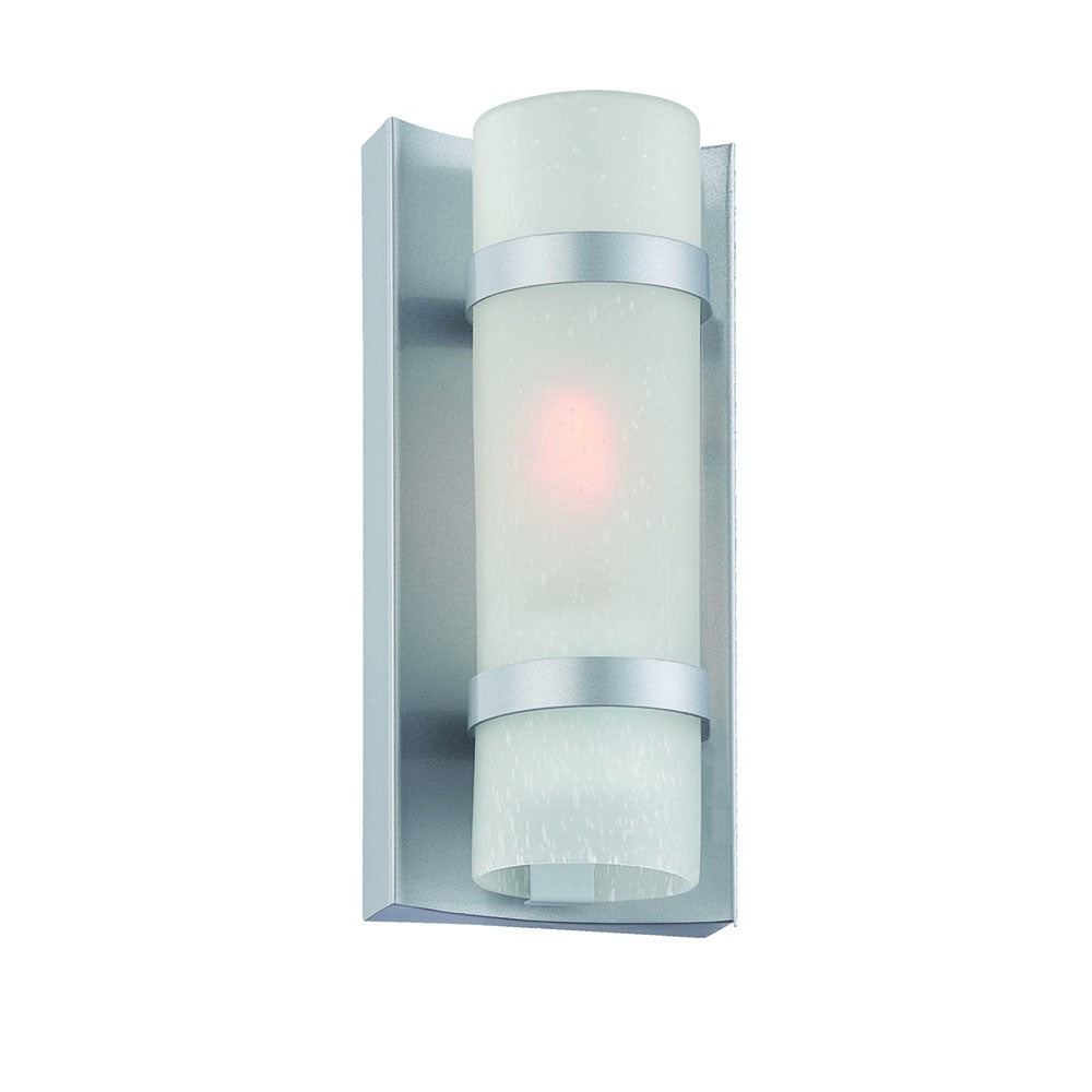 Apollo 1-Light Brushed Steel Wall Sconce