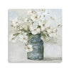 40" x 40" Watercolor Soft Pastel Dogwood Bouquet Canvas Wall Art