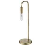 Perret 1-Light Aged Brass Table Lamp