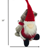 Fabulous Santa Gnome Wine Bottle Holder