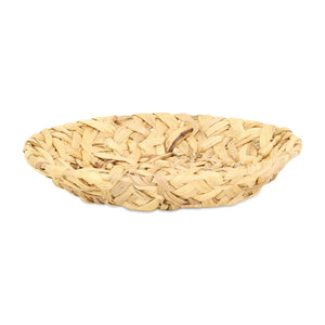 Braided Water Hyacinth Decorative Bowl