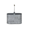 Farmhouse Galvanized Metal Bucket