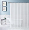 Silver Puff Sprinkles Shower Curtain