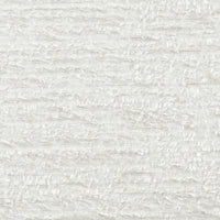 Pearl White Soft Textured Shower Curtain