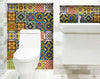 7" X 7" Euro Mosaic Peel and Stick Removable Tiles