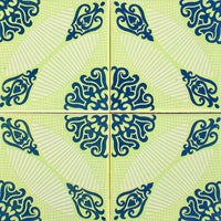 6" X 6" Aegean Orb Removable Peel and Stick Tiles