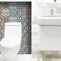 6" X 6" Addison Multi Mosaic Peel and Stick Tiles