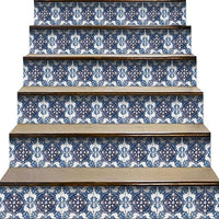 6" X 6" Blue Nelly Removable Peel and Stick Tiles