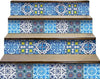 4" X 4" Greta Multi Mosaic Peel And Stick Tiles