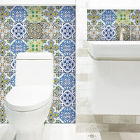 6" X 6" Cana Multi Mosaic Peel and Stick Tiles