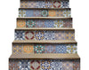 6" X 6" Addina Mutli Mosaic Peel and Stick Tiles