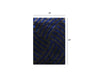 5’ x 7’ Blue and Gray Geometric Illusion Area Rug