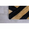 5’ x 7’ Beige and Black Geometric Illusion Area Rug