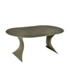 Oblong Modern Iron Coffee Table