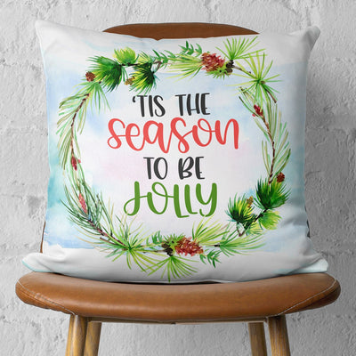 Tis the Season Christmas Throw Pillow