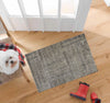 2' x 3' Modern Geo Lines in Squares Washable Floor Mat