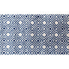 2' x 4' Blue Diamond Washable Floor Mat