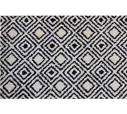 2' x 4' Black Diamond Washable Floor Mat