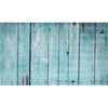 2' x 4' Rustic Teal and Gray Barn FloorWashable Floor Mat