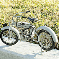 c1911 Harley-Davidson V-Twin Motorcycle Model Sculpture