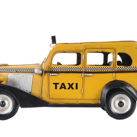 c1933 Vintage Checker Taxi Cab Model Sculpture