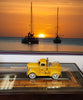 c1926 Pennzoil Tow Truck Yellow Model Sculpture
