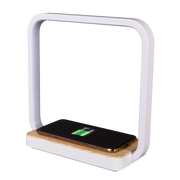 Contemporary White Wireless Phone Charger