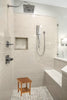 16" Grand Resort Teak Compact Shower Stool