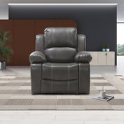 1-SEATER MANUAL MOTION RECLINER GRAY