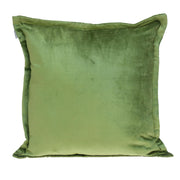 Premier 20" Soft Touch Olive Green Solid Color Accent Pillow