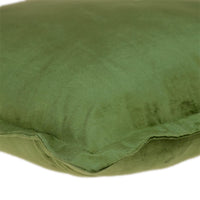 Premier 20" Soft Touch Olive Green Solid Color Accent Pillow