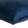 Premier 20" Soft Touch Navy Blue Solid Color Accent Pillow