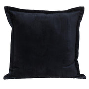 Premier 20" Soft Touch Jet Black Solid Color Accent Pillow