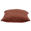 Tufted Diamonds Terra Cotta Velvet Accent Pillow