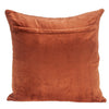 Tufted Diamonds Terra Cotta Velvet Accent Pillow