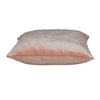 Tufted Diamonds Rose Gold Velvet Accent Pillow