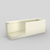 Mod White Designer Metal Planter Box