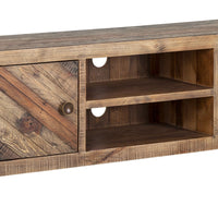 Rustic Natural Trendy TV Console