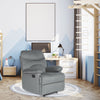 Luxurious Grey Recliner Chair with Heating and Massage