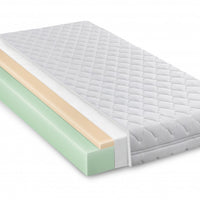 10" White Premier Memory Foam Hypoallergenic Twin Mattress