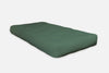 8" Double Poly Single Foam Queen Futon, 80 In. x 60 In. in Green