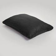 73" x 52" Black Sofa Sack Bean Bag Lounger