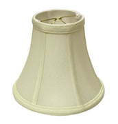 8" Ivory Premium Bell Monay Shantung Lampshade