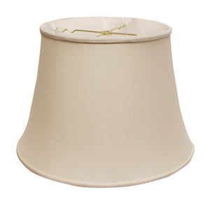 20" Biege Sloped Euro Bell Pongee Shantung Lampshade