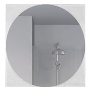 24" Matte Square Bathroom Over Vanity Mirror Wall Mounted With Frame