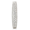 47" Bling Faux Crystal Abstract Twigs Barrel Floor Vase