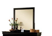 38" Black Rectangle Dresser Mirror Wall Mounted With Frame